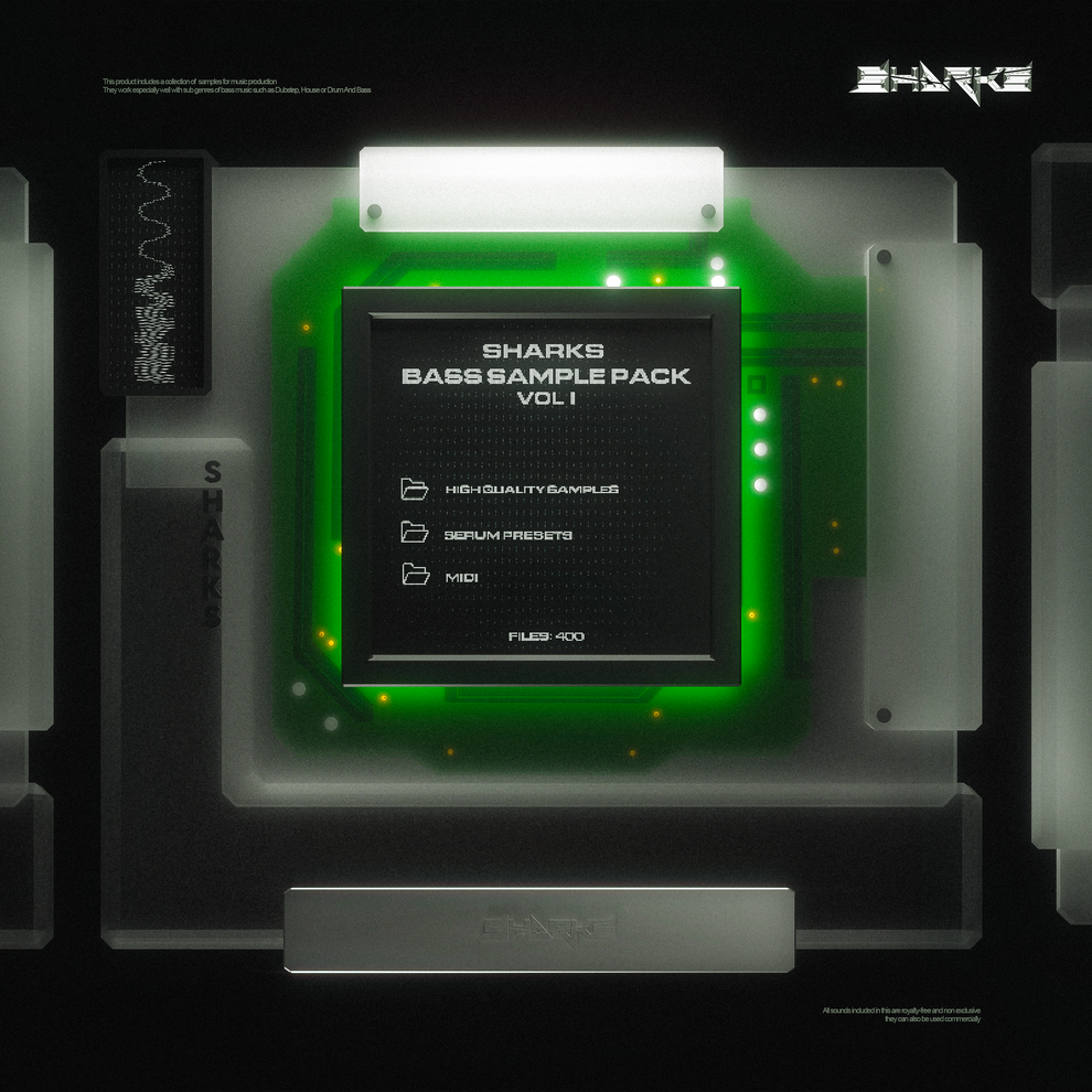 Sharks Bass Sample Pack Vol.1 – Sharks Store