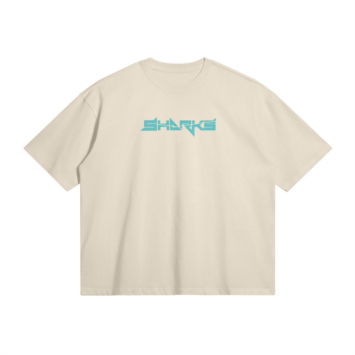 Unisex Sharks Boxy Shirt