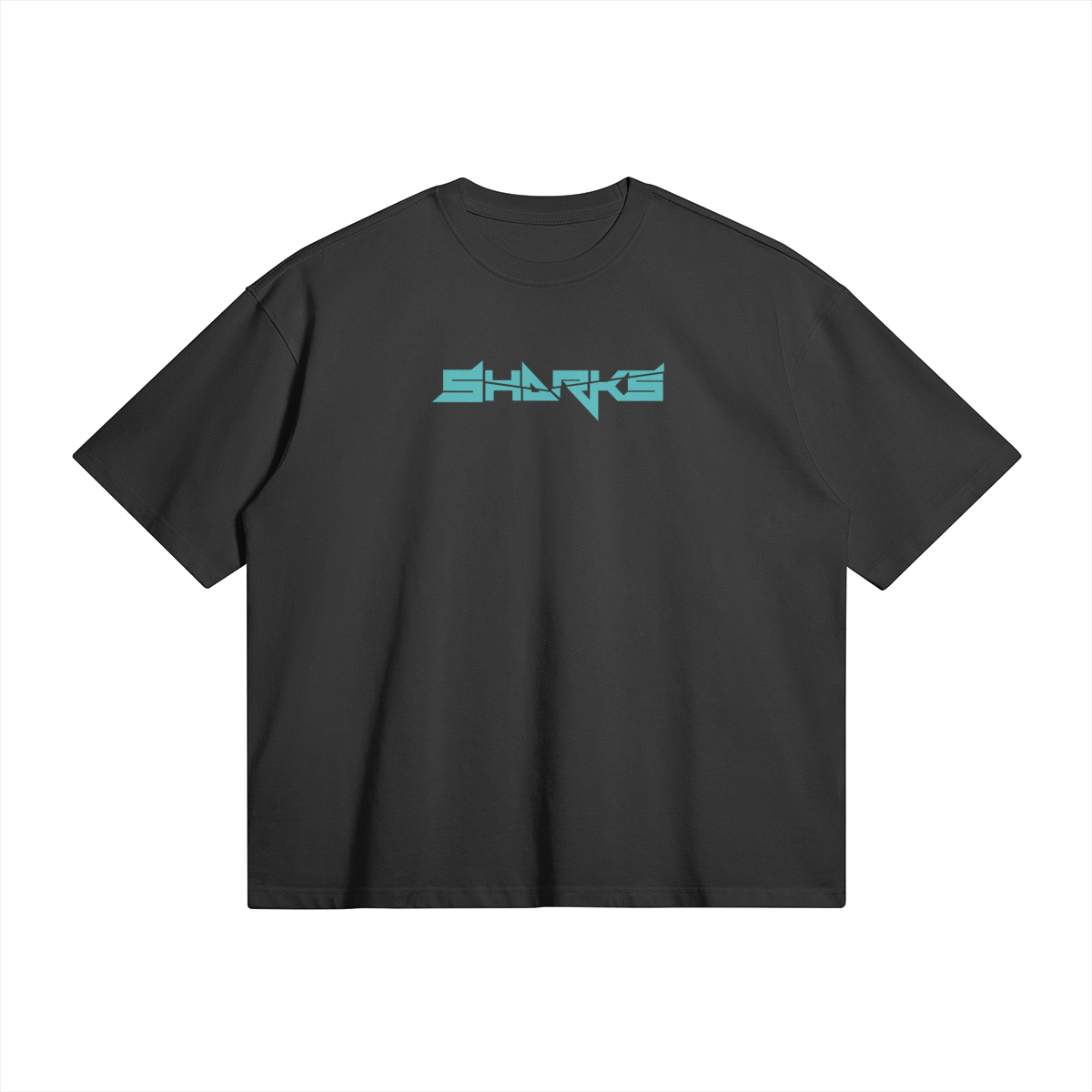 Unisex Sharks Boxy Shirt